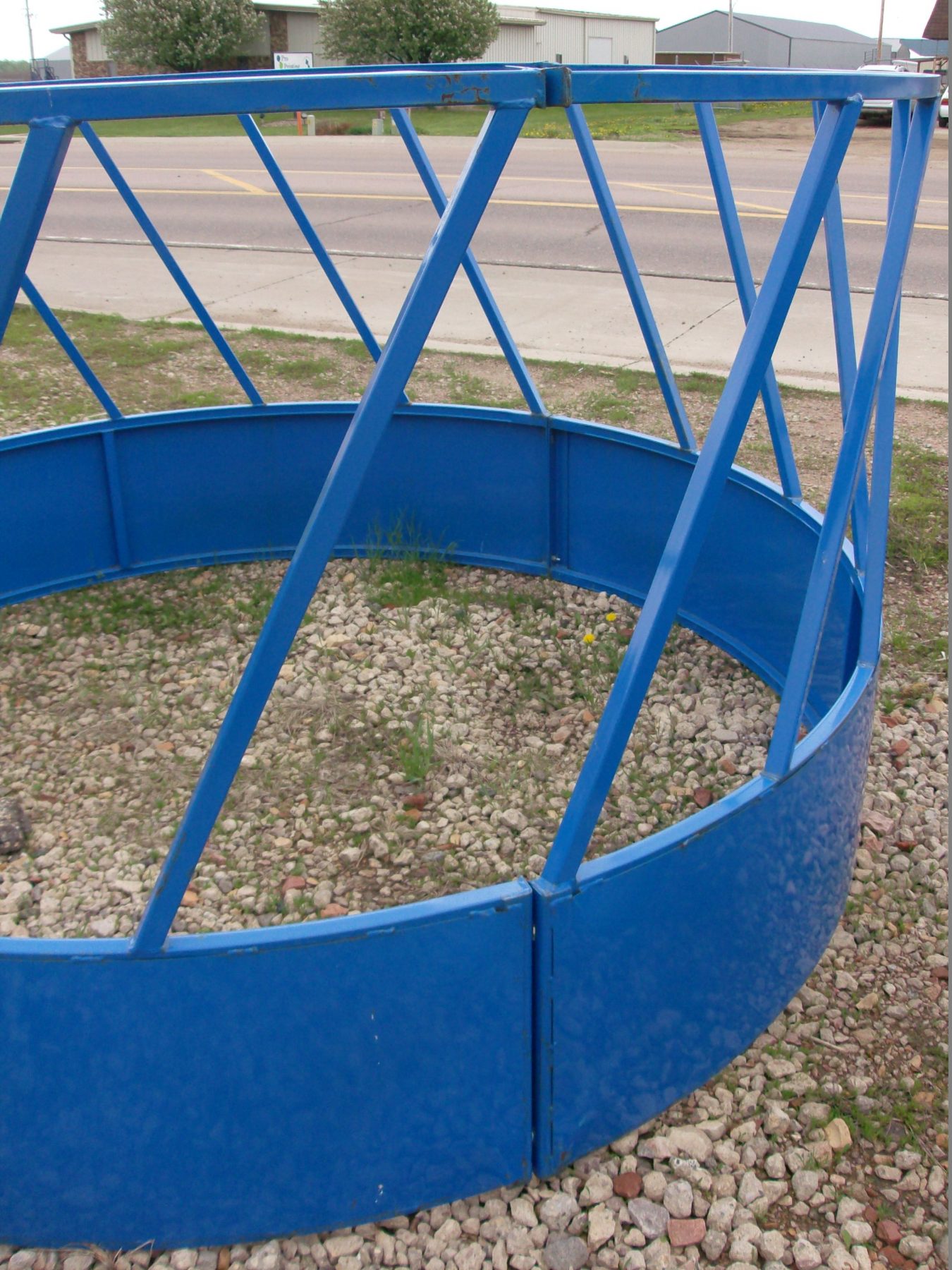 Cattle Round Bale Feeder Te Slaa Manufacturing