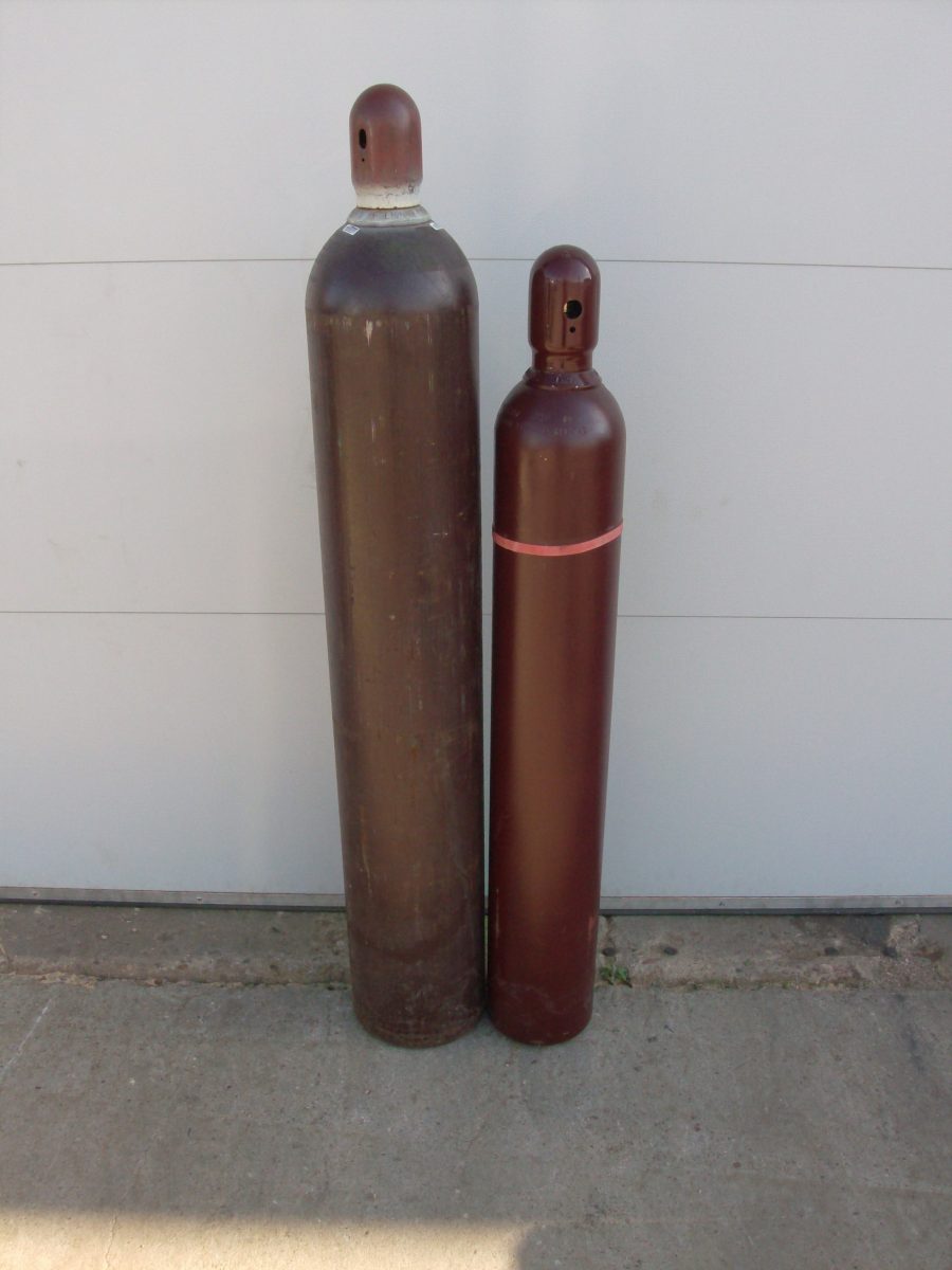 Straight Argon Tanks Te Slaa Manufacturing