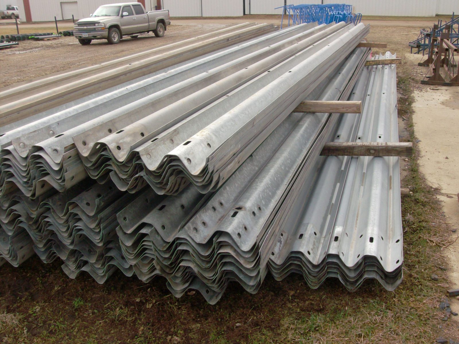 Guardrail26' Used Galvanized Panel Te Slaa Manufacturing