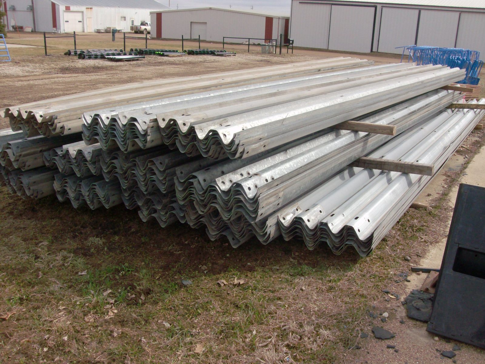 Guardrail26' Used Galvanized Panel Te Slaa Manufacturing